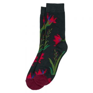 Socks Gladiolus Made With Cotton & Spandex by JOE COOL
