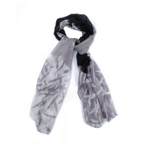 Scarf Bamboo Print Made With Polyester by JOE COOL