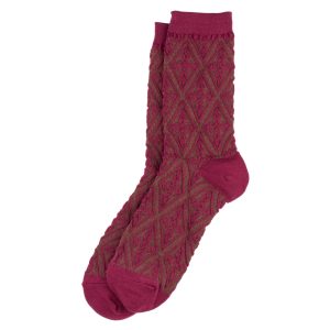 Socks Damask Made With Cotton & Spandex by JOE COOL