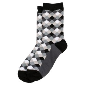 Socks Checker Made With Cotton & Spandex by JOE COOL