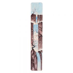 Gift Handpainted Bookmark Waterfall Made With Bamboo by JOE COOL