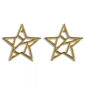 Stud Earring Neo Geometrics Stars Made With Zinc Alloy by JOE COOL