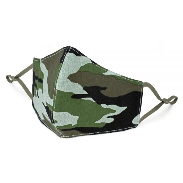 Face Mask Camouflage Regular Size Made With Cotton by JOE COOL