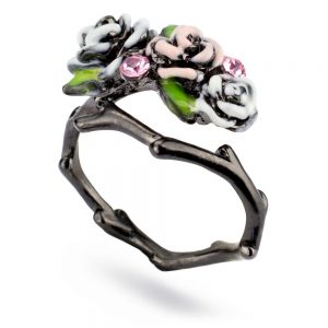 Ring Roses Made With Tin Alloy by JOE COOL