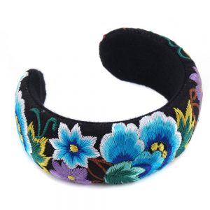 Bangle Embroidered Exotic Floral Made With Polyester by JOE COOL