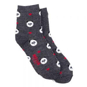 Socks Panda Love Made With Cotton & Spandex by JOE COOL