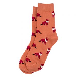 Socks Fox Made With Cotton & Spandex by JOE COOL
