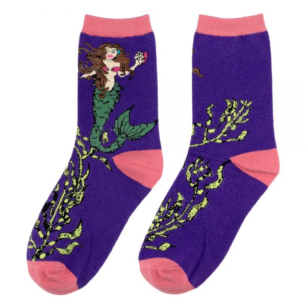 Socks Mermaid Made With Cotton & Spandex by JOE COOL