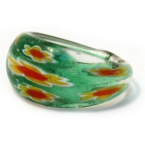 Ring Unique Design Made With Glass by JOE COOL
