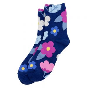 Socks Fresh Flower Made With Cotton & Spandex by JOE COOL
