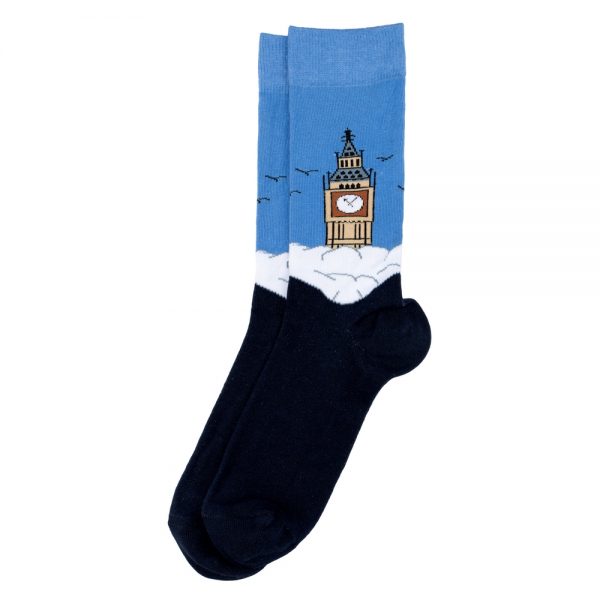 Socks Big Ben Made With Cotton & Polyester by JOE COOL