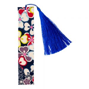 Book Mark Kimono Print With Tassel Made With Fabric by JOE COOL