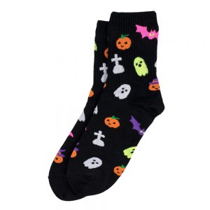 Socks Halloween Emojis Made With Cotton & Spandex by JOE COOL