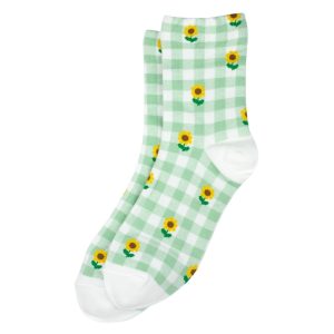 Socks Picnic Sunflower Made With Cotton & Spandex by JOE COOL
