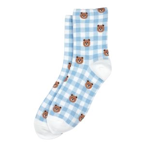 Socks Picnic Teddy Made With Cotton & Spandex by JOE COOL