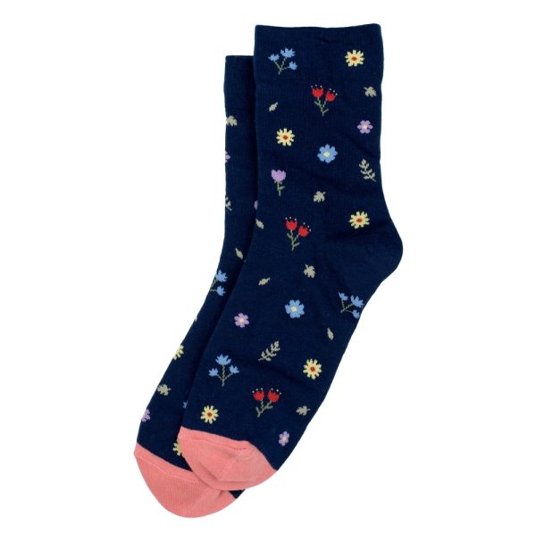 Socks Vintage Sprig Made With Cotton & Spandex by JOE COOL