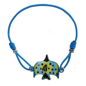 Bracelet Tropical Fish Made With Tin Alloy & Enamel by JOE COOL