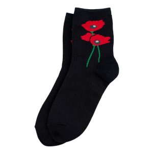 Socks Poppies Made With Cotton & Spandex by JOE COOL