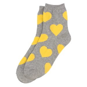 Socks Big Hearted Made With Cotton & Spandex by JOE COOL