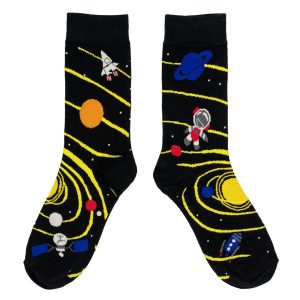 Socks Gents Interstellar Journey Made With Cotton & Spandex by JOE COOL