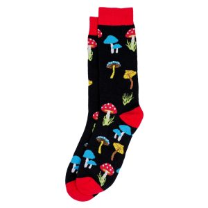 Socks Gents Fantastic Fungi Made With Cotton & Spandex by JOE COOL