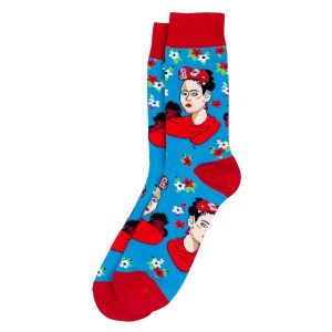 Socks Gents Frida Kahlo Made With Cotton & Spandex by JOE COOL