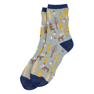 Socks Living Forest Made With Cotton & Spandex by JOE COOL