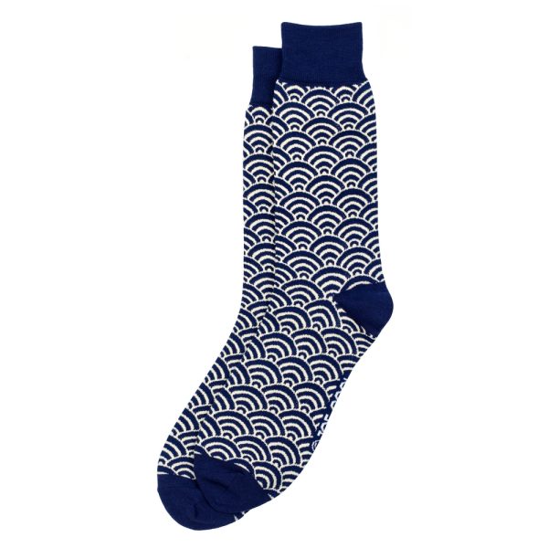 Socks Wave Made With Cotton & Spandex by JOE COOL