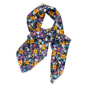 Scarf Kerchief Liberty Fleur Made With Cotton by JOE COOL