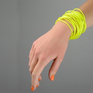 Bracelet pack of 4 yellow