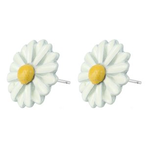 Stud earring daisy
