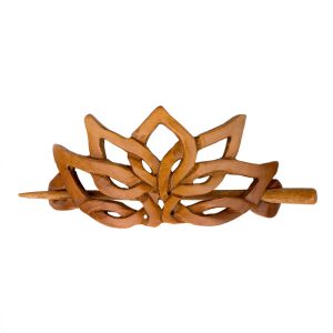 Barrette wood sawo weave arch brown